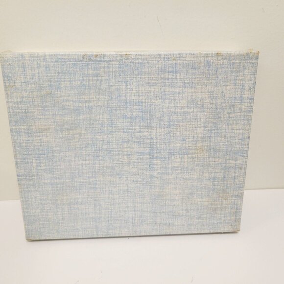 Vtg Boxed Country Core Blue Floral Water Well Stationary Telephone Address Book - Picture 8 of 9